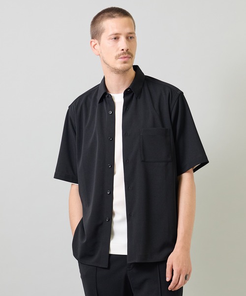 UNION STATION(ユニオンステーション)の「梨地ポンチポケットTシャツ<ストレッチ・マシンウォッシャブル>(Tシャツ/カットソー・メンズ・ブルー/ブラック/ピンク/ホワイト/グレー・LL/L/M)」の19枚目の写真