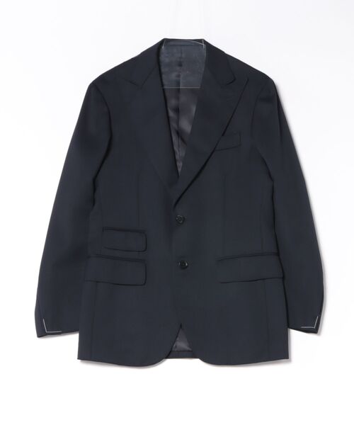 ADAM ET ROPE'(アダムエロペ)の「【Wild Life Tailor】RING JACKET キャバリ―ツイルジャケット(テーラードジャケット・メンズ・ネイビー・L/M)」の1枚目の写真