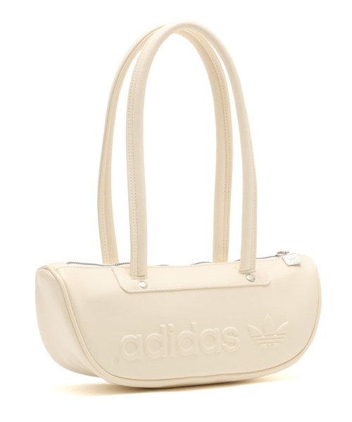 adidas(アディダス)の「adidas ELONGATED BOWLING BAG / アディダス エロンゲーテッド ボウリング バッグ(ショルダーバッグ・レディース・オフホワイト・ONE SIZE)」の2枚目の写真