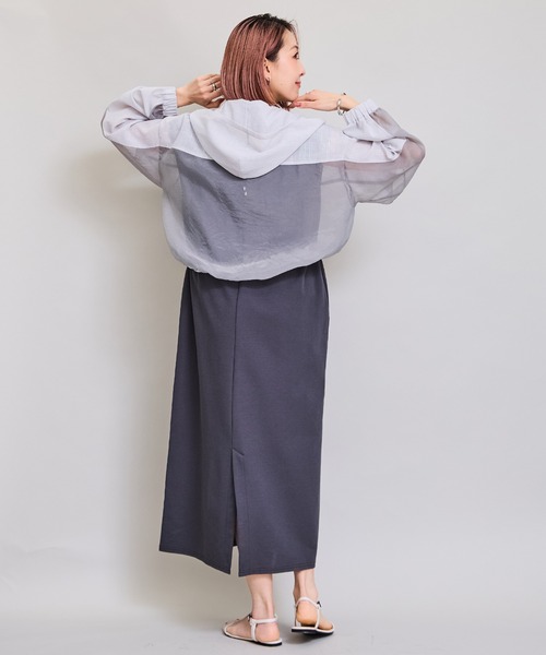 LHELBIE(レルビエ)の「ワークボレロ(カーディガン/ボレロ・レディース・ライトグレー/ブラック/ネイビー・M)」の15枚目の写真
