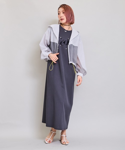LHELBIE(レルビエ)の「ワークボレロ(カーディガン/ボレロ・レディース・ライトグレー/ブラック/ネイビー・M)」の16枚目の写真