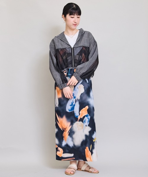 LHELBIE(レルビエ)の「ワークボレロ(カーディガン/ボレロ・レディース・ライトグレー/ブラック/ネイビー・M)」の17枚目の写真
