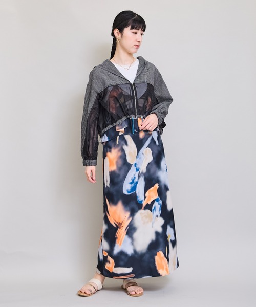 LHELBIE(レルビエ)の「ワークボレロ(カーディガン/ボレロ・レディース・ライトグレー/ブラック/ネイビー・M)」の20枚目の写真