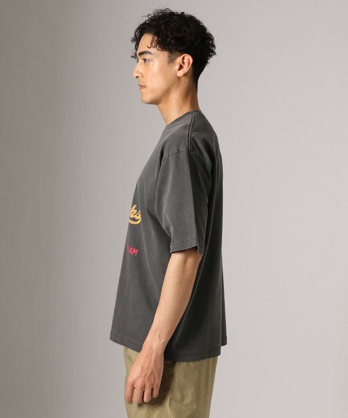 BAYFLOW(ベイフロー)の「レトロスポーツアニマルTEE(Tシャツ/カットソー・メンズ・チャコール/ピンク/オフホワイト/ブラウン・MEDIUM/LARGE)」の17枚目の写真