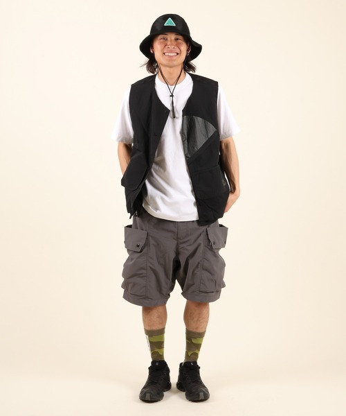 ムラサキスポーツ(ムラサキスポーツ)の「【ムラサキスポーツ限定】DEARLAUREL/ディアローレル フィッシングベスト ‐LOM-VERSATILE VEST【Hiroshi Nozawa design】 DL26S-0201(ベスト・メンズ・グレー/ブラック・L/M)」の5枚目の写真