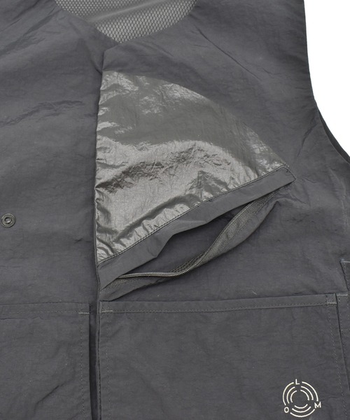 ムラサキスポーツ(ムラサキスポーツ)の「【ムラサキスポーツ限定】DEARLAUREL/ディアローレル フィッシングベスト ‐LOM-VERSATILE VEST【Hiroshi Nozawa design】 DL26S-0201(ベスト・メンズ・グレー/ブラック・L/M)」の18枚目の写真