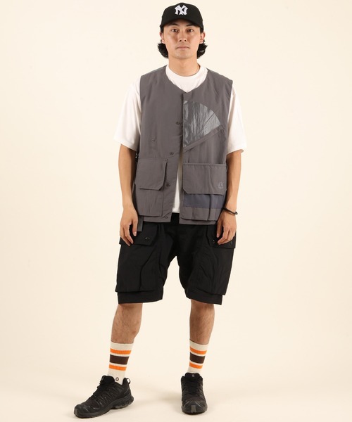 ムラサキスポーツ(ムラサキスポーツ)の「【ムラサキスポーツ限定】DEARLAUREL/ディアローレル フィッシングベスト ‐LOM-VERSATILE VEST【Hiroshi Nozawa design】 DL26S-0201(ベスト・メンズ・グレー/ブラック・L/M)」の11枚目の写真