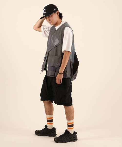 ムラサキスポーツ(ムラサキスポーツ)の「【ムラサキスポーツ限定】DEARLAUREL/ディアローレル フィッシングベスト ‐LOM-VERSATILE VEST【Hiroshi Nozawa design】 DL26S-0201(ベスト・メンズ・グレー/ブラック・L/M)」の12枚目の写真