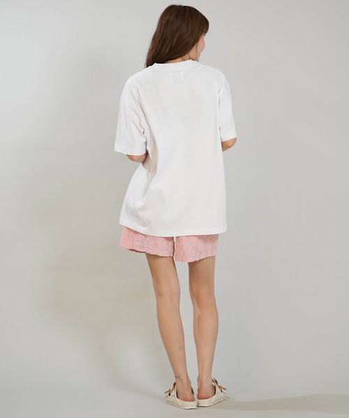 Hula Lani(フララニ)の「HULALANI/フララニ レディース 半袖 Tシャツ ビキニプリント 263HU2ST931(Tシャツ/カットソー・レディース・ホワイト×ピンク/ホワイト×ブルー・FREE)」の13枚目の写真