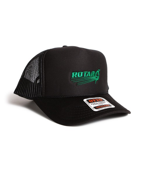 ROTAR(ローター)の「Lightning logo Mesh CAP(キャップ・メンズ・オリーブ×ブラック/ブラック×ゴールド/ブラック×ホワイト/ブラック・FREE)」の1枚目の写真