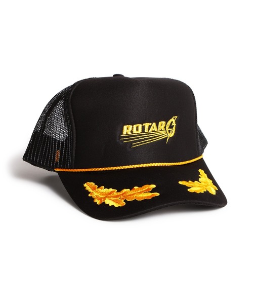 ROTAR(ローター)の「Lightning logo Mesh CAP(キャップ・メンズ・オリーブ×ブラック/ブラック×ゴールド/ブラック×ホワイト/ブラック・FREE)」の7枚目の写真