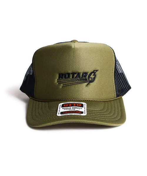 ROTAR(ローター)の「Lightning logo Mesh CAP(キャップ・メンズ・オリーブ×ブラック/ブラック×ゴールド/ブラック×ホワイト/ブラック・FREE)」の10枚目の写真