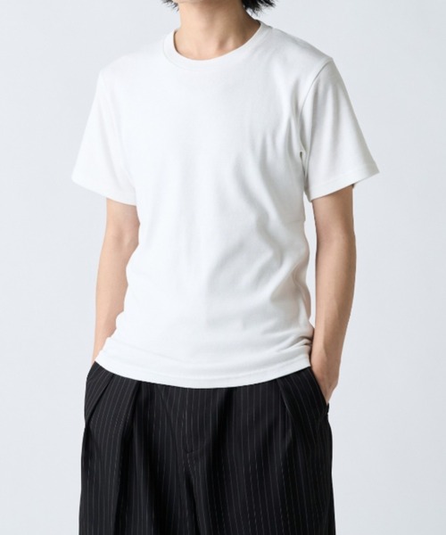Lui's(ルイス)の「ベーシックフライスパックT(Tシャツ/カットソー・メンズ・ホワイト/ブラック・M/S)」の1枚目の写真