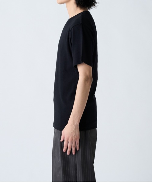 Lui's(ルイス)の「ベーシックフライスパックT(Tシャツ/カットソー・メンズ・ホワイト/ブラック・M/S)」の3枚目の写真