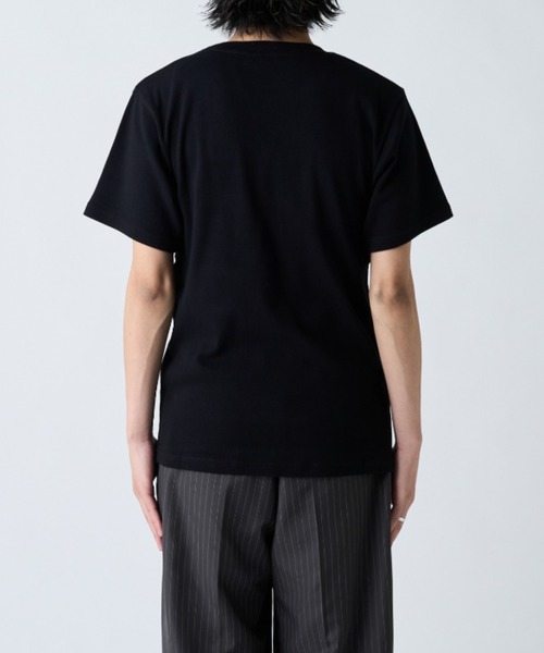 Lui's(ルイス)の「ベーシックフライスパックT(Tシャツ/カットソー・メンズ・ホワイト/ブラック・M/S)」の5枚目の写真
