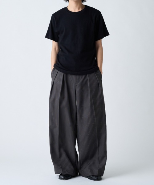 Lui's(ルイス)の「ベーシックフライスパックT(Tシャツ/カットソー・メンズ・ホワイト/ブラック・M/S)」の6枚目の写真