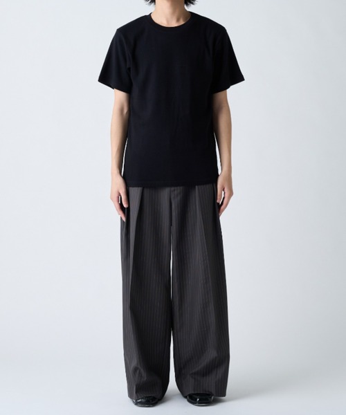 Lui's(ルイス)の「ベーシックフライスパックT(Tシャツ/カットソー・メンズ・ホワイト/ブラック・M/S)」の7枚目の写真