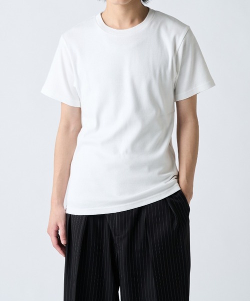 Lui's(ルイス)の「ベーシックフライスパックT(Tシャツ/カットソー・メンズ・ホワイト/ブラック・M/S)」の8枚目の写真