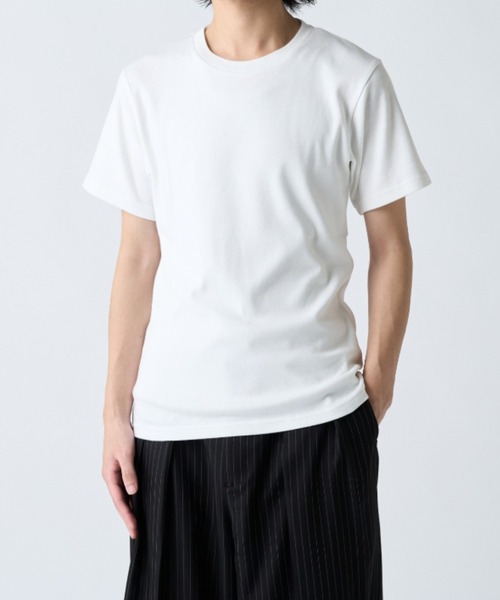 Lui's(ルイス)の「ベーシックフライスパックT(Tシャツ/カットソー・メンズ・ホワイト/ブラック・M/S)」の9枚目の写真