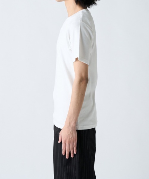 Lui's(ルイス)の「ベーシックフライスパックT(Tシャツ/カットソー・メンズ・ホワイト/ブラック・M/S)」の10枚目の写真