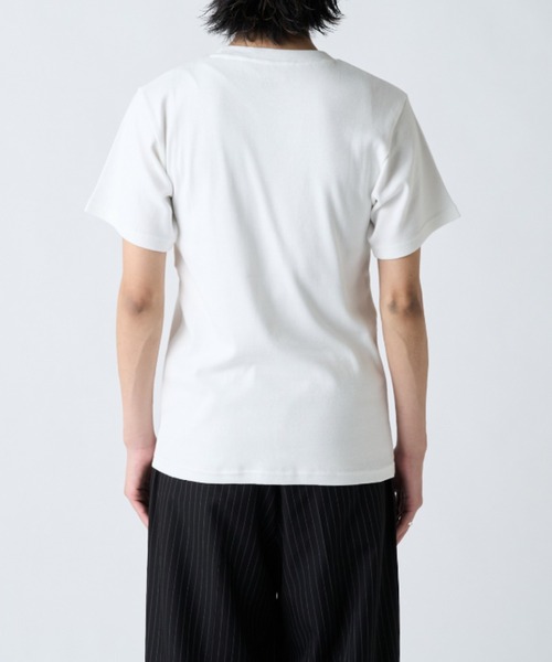 Lui's(ルイス)の「ベーシックフライスパックT(Tシャツ/カットソー・メンズ・ホワイト/ブラック・M/S)」の12枚目の写真