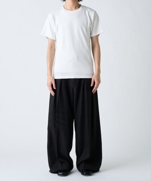Lui's(ルイス)の「ベーシックフライスパックT(Tシャツ/カットソー・メンズ・ホワイト/ブラック・M/S)」の13枚目の写真