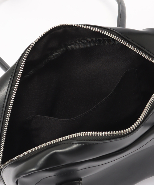 B.C STOCK（ベーセーストック）の「ロングハンドルボストンバッグ（ボストンバッグ・レディース・ブラウン/イエロー/ブラック・FREE）」の6枚目の写真