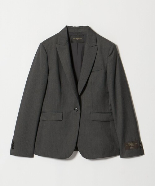 UNITED ARROWS（ユナイテッドアローズ）の「Vitale Barberis Canonico テーラード ジャケット（テーラードジャケット・レディース・ダークブラウン/ダークグレー/ネイビー・36/40/38/34）」の2枚目の写真