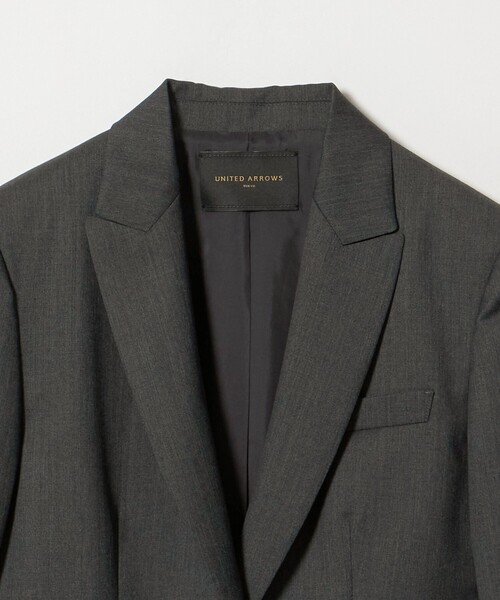 UNITED ARROWS（ユナイテッドアローズ）の「Vitale Barberis Canonico テーラード ジャケット（テーラードジャケット・レディース・ダークブラウン/ダークグレー/ネイビー・36/40/38/34）」の14枚目の写真
