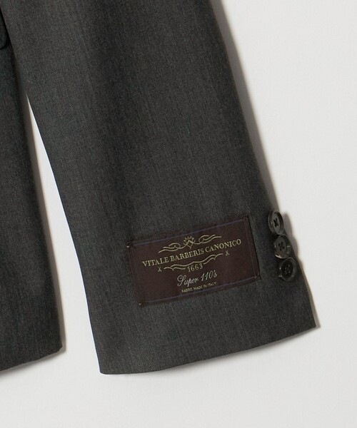 UNITED ARROWS（ユナイテッドアローズ）の「Vitale Barberis Canonico テーラード ジャケット（テーラードジャケット・レディース・ダークブラウン/ダークグレー/ネイビー・36/40/38/34）」の15枚目の写真