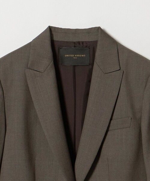 UNITED ARROWS（ユナイテッドアローズ）の「Vitale Barberis Canonico テーラード ジャケット（テーラードジャケット・レディース・ダークブラウン/ダークグレー/ネイビー・36/40/38/34）」の5枚目の写真