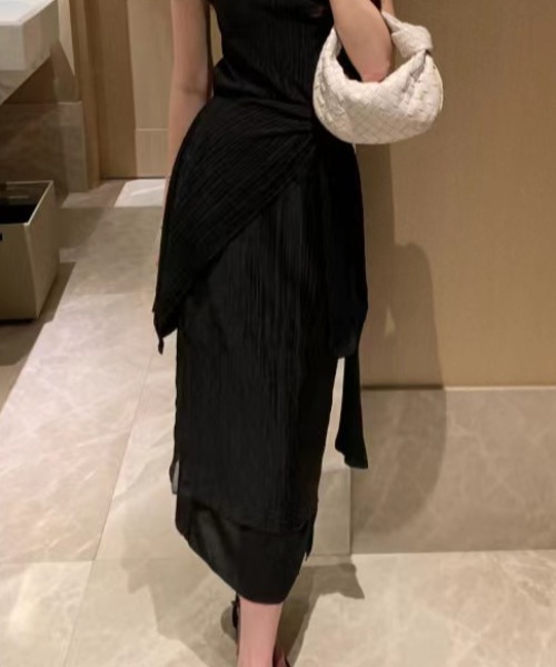 FAVORITO（ファヴォリート）の「デザインスカート（スカート・レディース・イエロー/ブラック・F）」の5枚目の写真