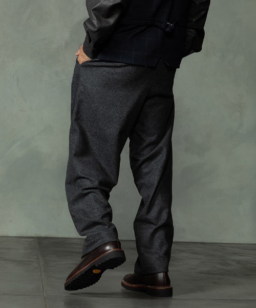 EGO TRIPPING(エゴトリッピング)の「mp15253-WOOLBASTE TROUSERS ウールパンツ(626752)(その他パンツ・メンズ・ブラック/チャコールグレー・29/31/33)」の15枚目の写真
