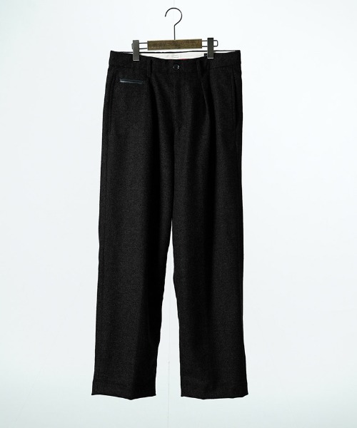 EGO TRIPPING(エゴトリッピング)の「mp15253-WOOLBASTE TROUSERS ウールパンツ(626752)(その他パンツ・メンズ・ブラック/チャコールグレー・29/31/33)」の11枚目の写真