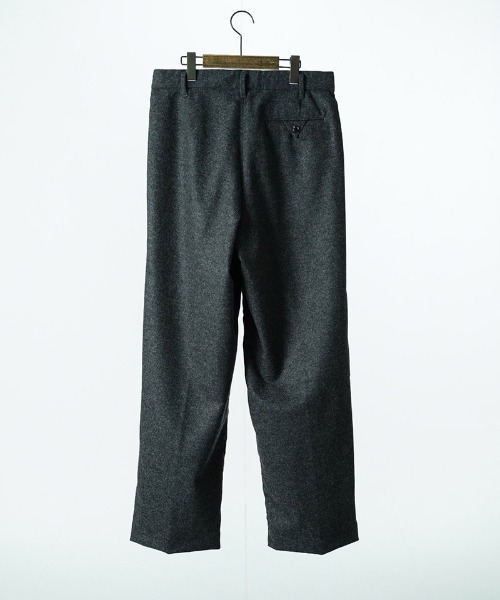 EGO TRIPPING(エゴトリッピング)の「mp15253-WOOLBASTE TROUSERS ウールパンツ(626752)(その他パンツ・メンズ・ブラック/チャコールグレー・29/31/33)」の3枚目の写真
