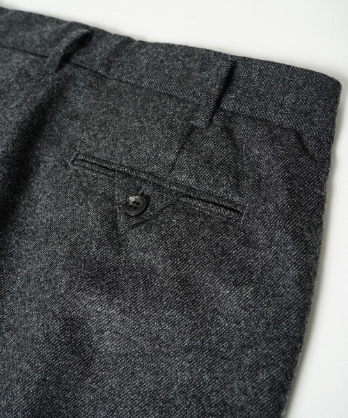 EGO TRIPPING(エゴトリッピング)の「mp15253-WOOLBASTE TROUSERS ウールパンツ(626752)(その他パンツ・メンズ・ブラック/チャコールグレー・29/31/33)」の7枚目の写真