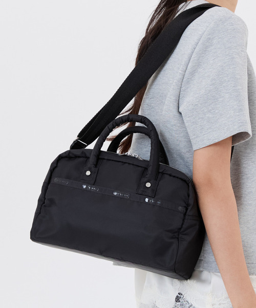 LeSportsac（レスポートサック）の「【LeSportsac×Megumi Kanzaki】SMART DAILY BOSTON ブラックキャンディメタルジッパー（ショルダーバッグ・レディース・ブラック・FREE）」の11枚目の写真