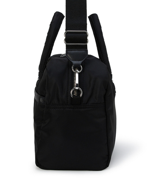LeSportsac（レスポートサック）の「【LeSportsac×Megumi Kanzaki】SMART DAILY BOSTON ブラックキャンディメタルジッパー（ショルダーバッグ・レディース・ブラック・FREE）」の3枚目の写真