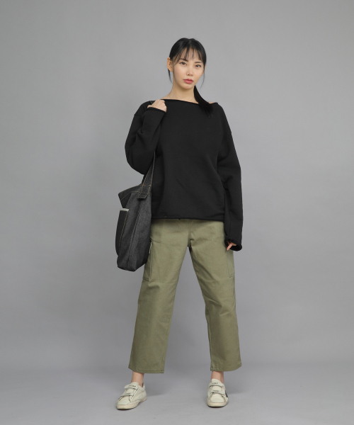 SAINTCREW（セントクルー）の「ヘビーテリーグランジスウェットシャツ HGS-802 ブラック（スウェット・メンズ・その他・LARGE/MEDIUM/X-LARGE）」の11枚目の写真
