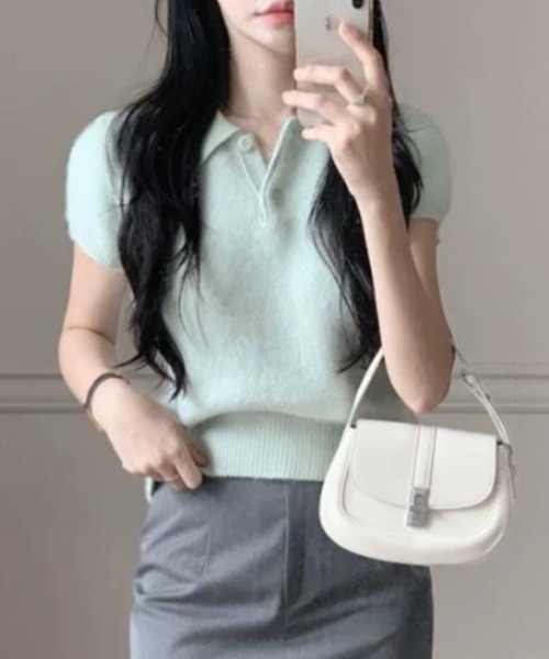 Рубашка Polo (корейская мода)