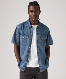 Levi's(���[�o�C�X)��Levi's/���[�o�C�X WORKWEAR �V���[�g�X���[�u ���[�J�[�V���c(�V���c/�u���E�X)