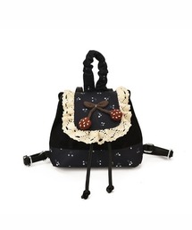 aimoha（アイモハ）の「【aimoha KIDS】さくらんぼモチーフレースフラップミニリュック（バックパック/リュック）」