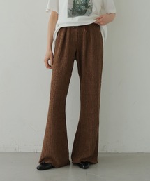 CLEIO | 【CLEIO】リンクルカーブブーツカットパンツ WRINKLE CURVE BOOTCUT PANTS(その他パンツ)