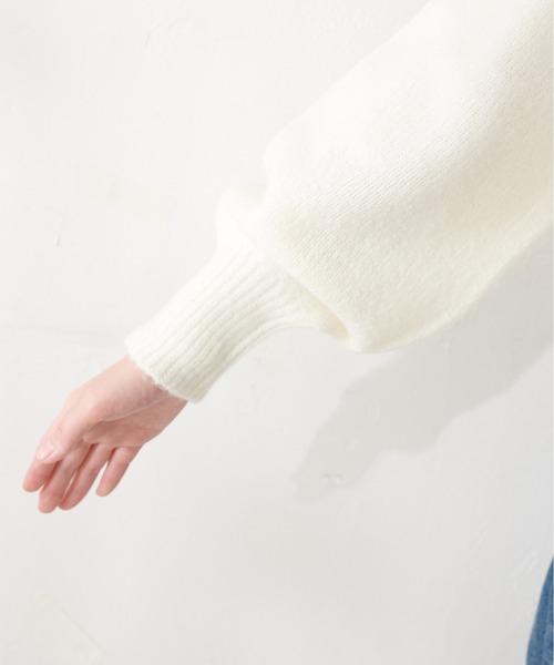 natural couture（ナチュラルクチュール）の「【ZOZO限定】ころりん釦クルーネックカーデ（カーディガン/ボレロ・レディース・ボルドー/ブルー/チャコールグレー/モカ/オレンジ/ネイビー/オフホワイト/ライトベージュ/グレー・FREE）」の17枚目の写真