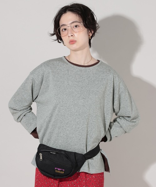 GEORGE'S(ジョージズ)の「UtilityロンT(Tシャツ/カットソー・レディース・レッド/グレー/ホワイト/ブラウン・FREE)」の17枚目の写真