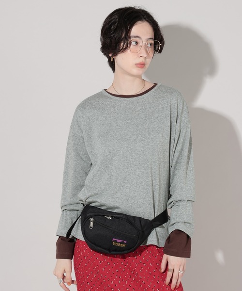GEORGE'S(ジョージズ)の「UtilityロンT(Tシャツ/カットソー・レディース・レッド/グレー/ホワイト/ブラウン・FREE)」の19枚目の写真
