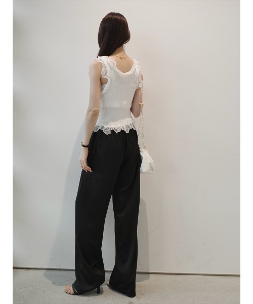 amel(エイメル)の「ドラマティックレースフリルトップス / ホワイト(Tシャツ/カットソー・レディース・ホワイト・FREE)」の9枚目の写真