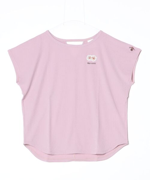 le coq sportif（ルコックスポルティフ）の「PJコラボシアーニット半袖Tシャツ（Tシャツ/カットソー・レディース・ネイビー/グリーン/ピンク・XL/S/L/M）」の3枚目の写真