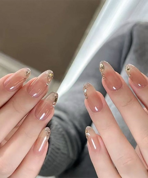 セール】簡単にネイルチップ ハンドネイルチップ トレンドミックス