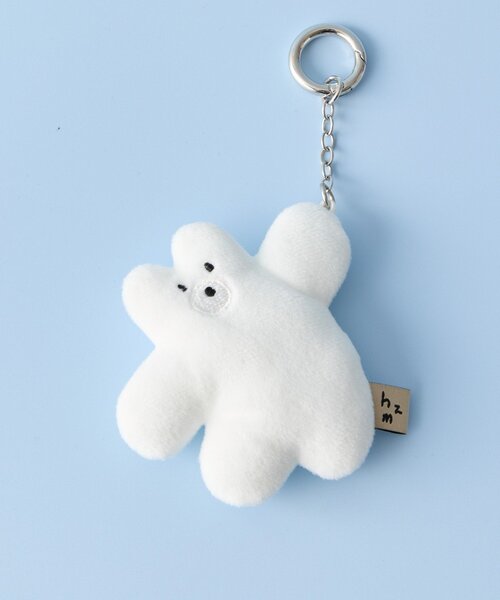 BIRTHDAY BAR(バースデイバー)の「【HOZUMI ホズミ】KEYRING キーホルダー(キーホルダー・レディース・ブラウン/ホワイト/ピンク/アイボリー・0)」の2枚目の写真